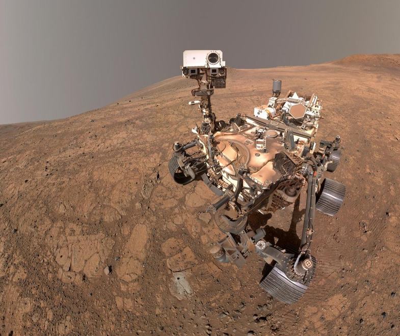 NASA Rover on Mars